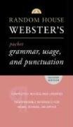 Cover art for Random House Webster's Pocket Grammar, Usage, and Punctuation: Second Edition (Pocket Reference Guides)