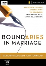 Cover art for Boundaries in Marriage: An 8-Session Focus on Understanding the Boundaries That Make or Break a Marriage [DVD]