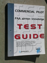 Cover art for Commercial Pilot FAA Airmen Knowledge Test Guide: For Computer Testing