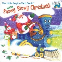 Cover art for The Little Engine That Could and the Snowy, Blowy Christmas