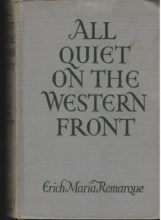 Cover art for All Quiet on the Western Front 1930