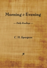 Cover art for Morning and Evening: Daily Readings