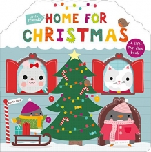 Cover art for Little Friends: Home for Christmas: A Lift-the-Flap Book