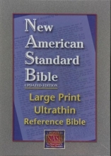 Cover art for NASB Large Print Ultrathin Reference (Bugundy, Bonded Leather)