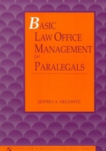Cover art for Basic Law Office Management for Paralegals