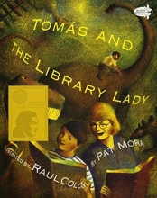 Cover art for Tomas and the Library Lady (Dragonfly Books)
