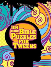 Cover art for 104 More Bible Puzzles for Tweens