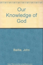Cover art for Our Knowledge of God.