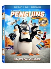 Cover art for Penguins of Madagascar Blu-ray w/ Family Icons Oring