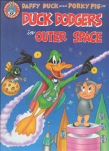 Cover art for Daffy Duck and Porky Pig in Duck Dodgers in Outer Space (Looney Tunes Big Screen Storybooks)