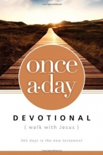 Cover art for NIV, Once-A-Day Walk with Jesus Devotional, Paperback: 365 Days in the New Testament