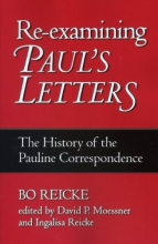 Cover art for Re-examining Paul's Letters