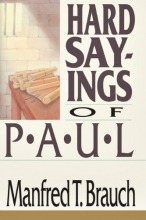 Cover art for Hard Sayings of Paul (Hard Sayings Series the Hard Sayings)