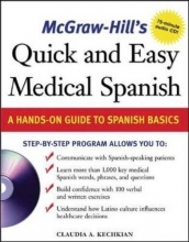 Cover art for McGraw-Hill's Quick and Easy Medical Spanish w/Audio CD