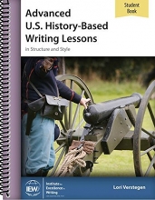 Cover art for Advanced U.S. History-Based Writing Lessons Student Book