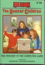 Cover art for The Mystery in the Computer Game Boxcar Children #78