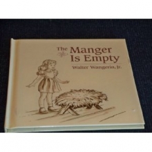 Cover art for The manger is empty