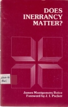 Cover art for Does Inerrancy Matter?