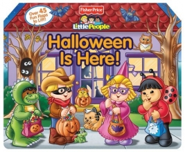 Cover art for Fisher Price Little People Halloween is Here! (Lift-the-Flap)