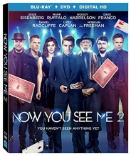 Cover art for Now You See Me 2 [Blu-ray + DVD + Digital HD]