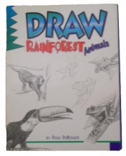 Cover art for Draw Rainforest Animals