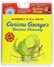 Cover art for Curious George's Dinosaur Discovery Book and CD