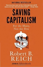 Cover art for Saving Capitalism: For the Many, Not the Few