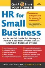 Cover art for HR for Small Business: An Essential Guide for Managers, Human Resources Professionals, and Small Business Owners (Quick Start Your Business)