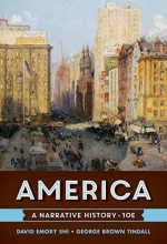 Cover art for America: A Narrative History (Tenth Edition)  (Vol. One-Volume)