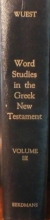 Cover art for Word Studies from the Greek New Testament VOLUME #3