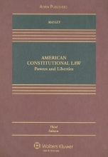 Cover art for American Constitutional Law: Powers and Liberties