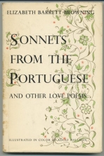 Cover art for Sonnets From the Portuguese and Other Love Poems (Hanover House 1954)
