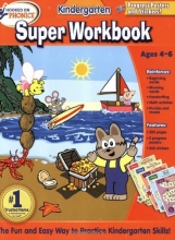 Cover art for Hooked on Phonics Kindergarten Super Workbook