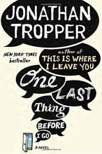 Cover art for One Last Thing Before I Go: A Novel