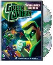 Cover art for Green Lantern Animated Show: Manhunter Menace 