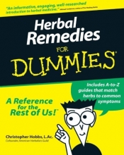 Cover art for Herbal Remedies For Dummies