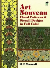 Cover art for Art Nouveau Floral Patterns and Stencil Designs in Full Color (Dover Pictorial Archive)
