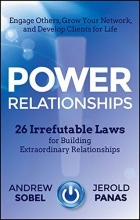 Cover art for Power Relationships: 26 Irrefutable Laws for Building Extraordinary Relationships