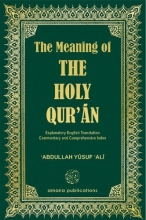 Cover art for The Meaning of The Holy Qur'an: Explanatory English Translation, Commentary and Comprehensive Index