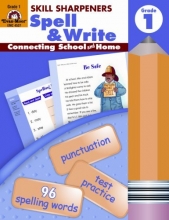 Cover art for Skill Sharpeners Spell & Write, Grade 1