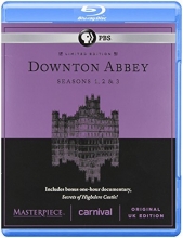 Cover art for Masterpiece Classic Downton Abbey Season 1 2 and 3 