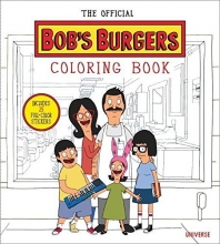 Cover art for The Official Bob's Burgers Coloring Book