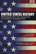 Cover art for United States History: Preparing for the Advanced Placement Examination (2016 Exam) - Student Edition Softcover