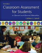Cover art for Classroom Assessment for Students in Special and General Education (3rd Edition)