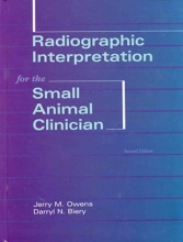 Cover art for Radiographic Interpretation for the Small Animal  Clinician