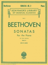Cover art for Sonatas - Book 2: Piano Solo (Schirmer's Library of Musical Classics, Vol. 2)