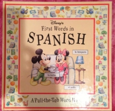 Cover art for Disney's First Words in Spanish: A Pull-The-Tab Word Book