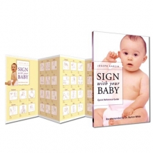 Cover art for SIGN with your BABY ASL Quick Reference Guide - English, Spanish and American Sign Language
