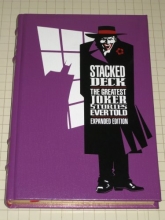 Cover art for Stacked Deck: Greatest Joker Stories Ever Told (Deluxe Leatherbound Series)