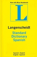 Cover art for Standard Spanish Dictionary: Spanish-English, English-Spanish (Langenscheidt Standard Dictionaries) (Spanish Edition)
